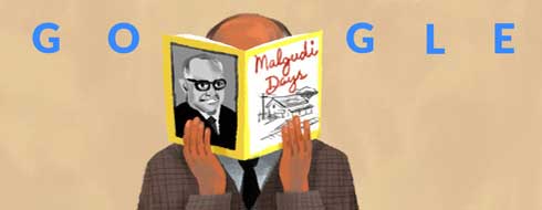 Students thank Google Doodle for highlighting R.K.Narayan’s birthday