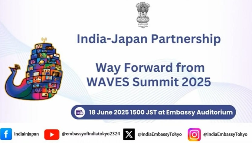 India-Japan Partnership: Way Forward from WAVES Summit 2025 Tokyo