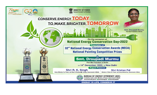 India celebrates 'Energy Conservation Day 2022'
