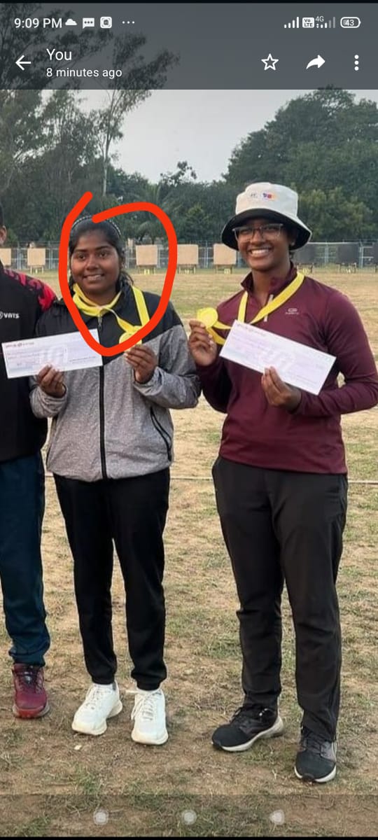 झारखंड की बेटी और स्कूल ऑफ़ एक्सीलेंस की छात्रा माधवी ने महिला तीरंदाजी टूर्नामेंट-2023 के लिए पहली खेलो इंडिया राष्ट्रीय रैंकिंग में जीता स्वर्ण पदक