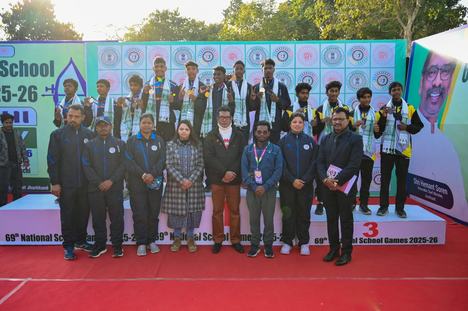 The-69th-National-School-Archery-Championship-concludes-Maharashtra-emerges-as-the-overall-champion-and-Jharkhand-finishes-as-the-second-runner-up