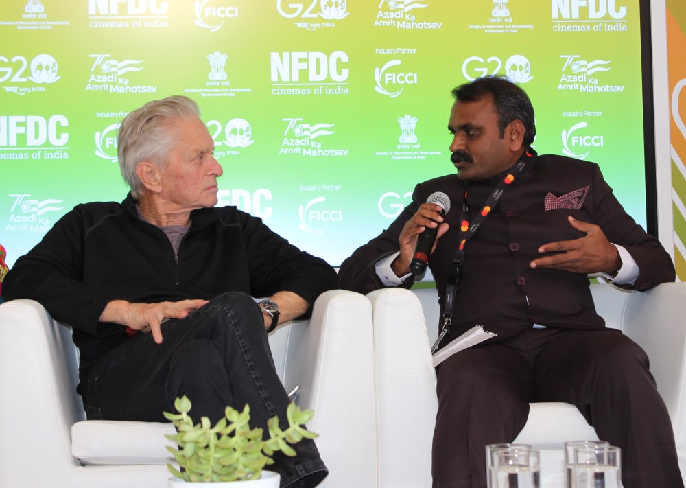 हॉलीवुड अभिनेता और निर्माता माइकल डगलस प्रतिष्ठित सत्यजीत रे लाइफटाइम अचीवमेंट पुरस्कार ग्रहण करने के लिए 54वें भारतीय अंतर्राष्ट्रीय फिल्म महोत्सव में हिस्सा लेंगे