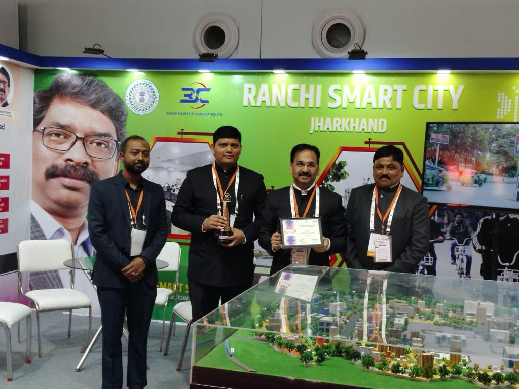Ranchi-honored-with-Best-Performer-City-Award-among-Smart-Cities-of-Eastern-Zone