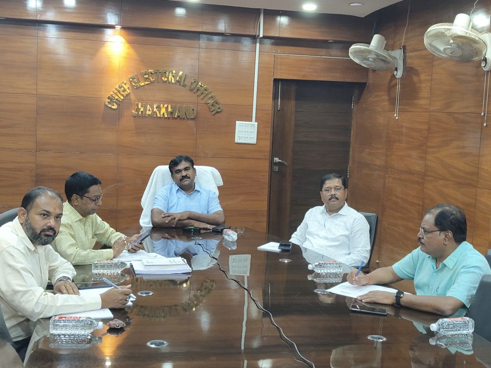 The-Election-Commission-of-India-is-training-election-officials-of-all-states-including-Jharkhand-at-IIIDEM-in-New-Delhi