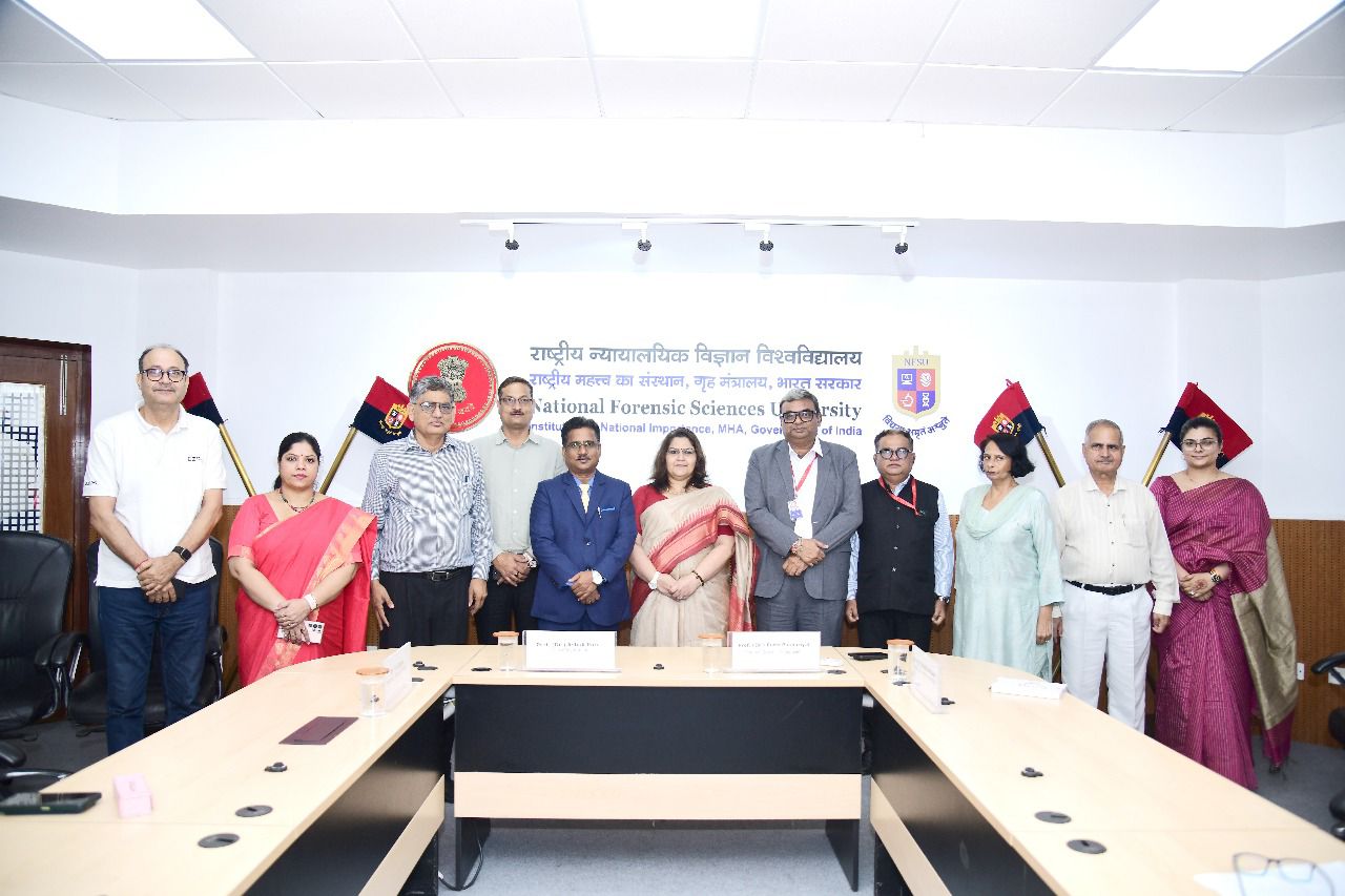 NUSRL-Ranchi-signed-MoU-with-National-Forensic-Science-University-Delhi-Vice-Chancellor-said-It-is-necessary-to-bring-legal-education-along-with-technology-and-science