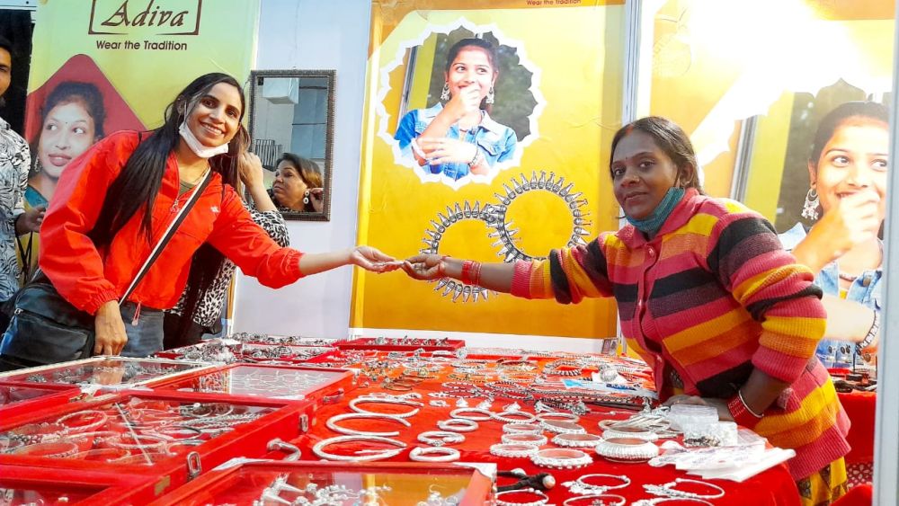 इंडिया इंटरनेशनल ट्रेड फेयर में सखी मंडल के उत्पादों की रही धूम, बिक्री हुई खूब