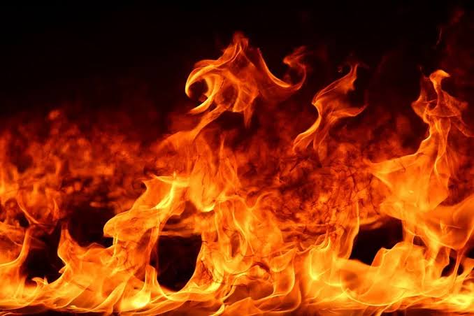 गिरिडीह के पारसनाथ रेलवे स्टेशन के पास मालगाड़ी की 6 बोगियों में आग लगी, फायरब्रिगेड की टीम ने आग बुझाया