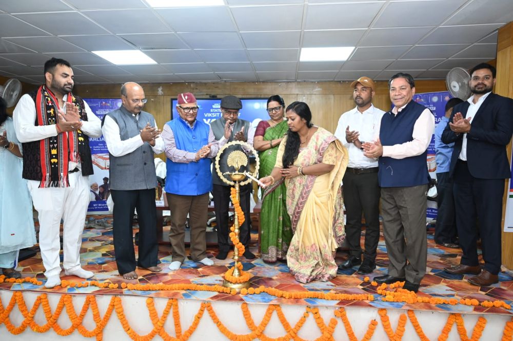 State-level-Viksit-Bharat-Yuva-Sansad-program-inaugurated-in-Ranchi