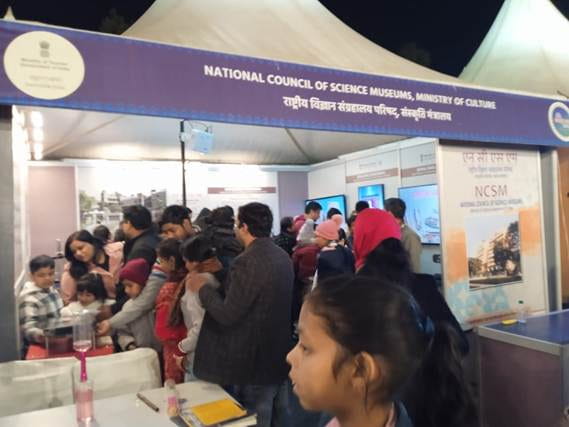 Visitors Throng Interactive Science Exhibition at Bharat Parv 2026
