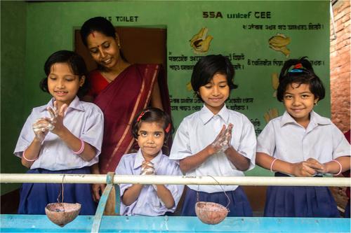 Hand-washing with Soap can Prevent Child Deaths