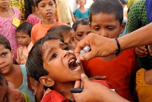 India switches from tOPV to bOPV oral polio vaccine