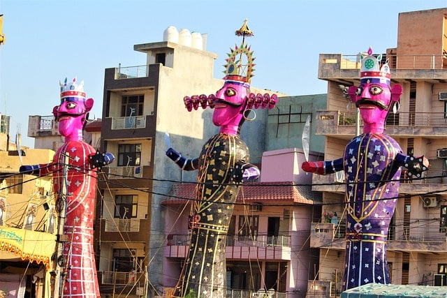dussehra-in-ranchi-ravana-effigies-consigned-to-flames-to-mark-triumph-of-good-over-evil