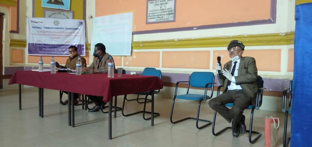<p>Lecture about National Tobacco control programme and COTPA2003 took place among all principals of +12 schools of Ranchi in 4 sessions on Saturday.</p>
