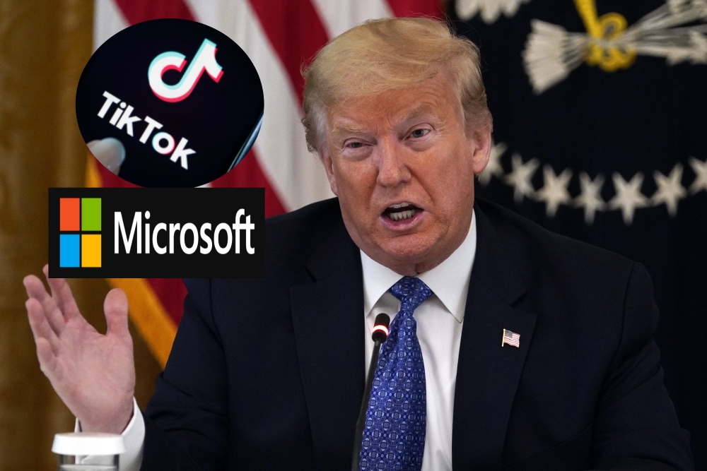 <p>Donald Trump may allow Microsoft to buy TikTok if there's "complete separation" — on data and servers as well as software (AI) — from Bytedance, its China-based…