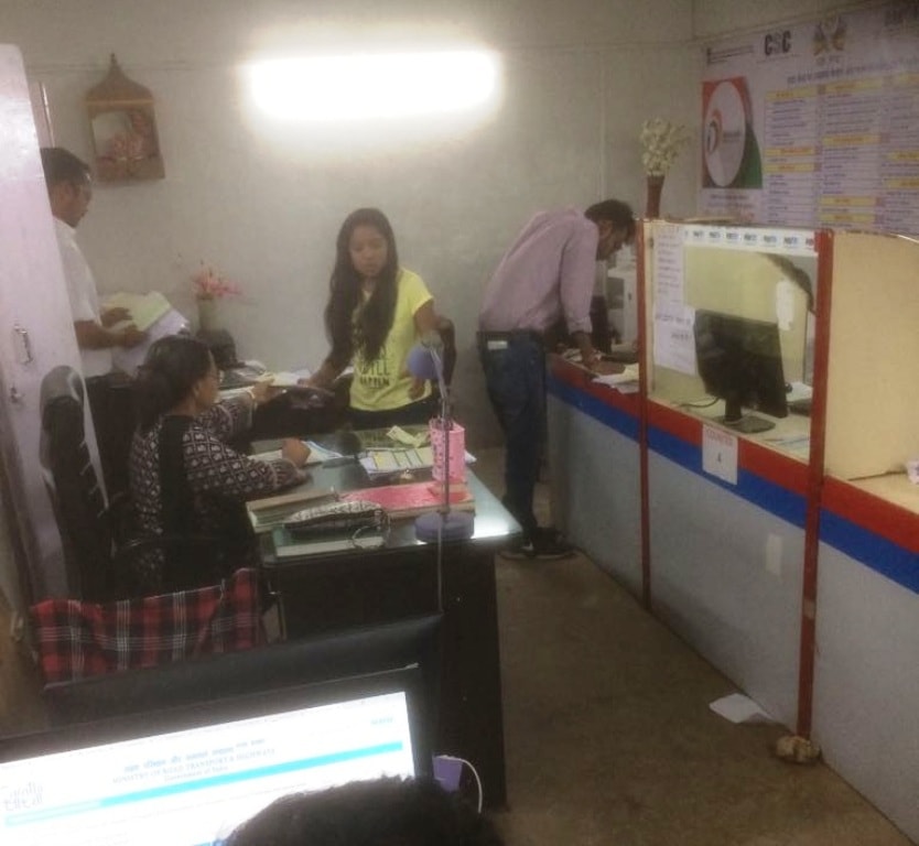 <p>Women empowered CWC (Pragya Kendra) trying to provide quality service to citizens, especially senior citizens, women and persons with disability at Collectorate,Block A, near Record…