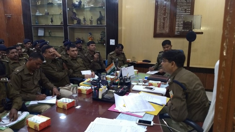 <p>On Monday the monthly crime session was organized by the Hazaribagh SP Anup Birthar, in which crime combat & prevention, ending of the Naxal menace etc. were discussed with…