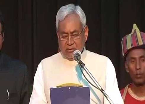 Nitish Kumar takes oath as Bihar Chief Minister