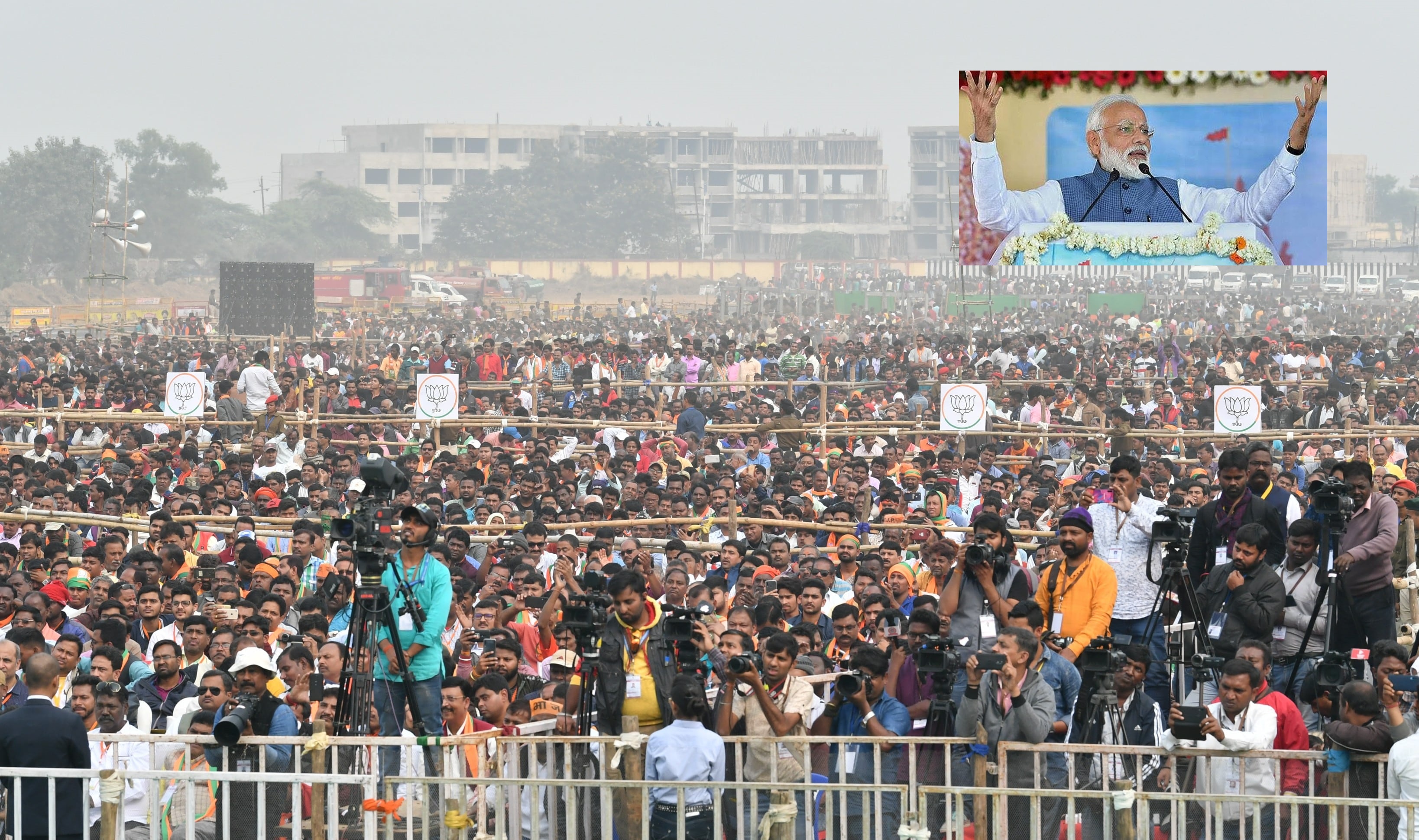 BJP uses Narendra Modi to defeat Hemant Soren in Dumka, Barhet   