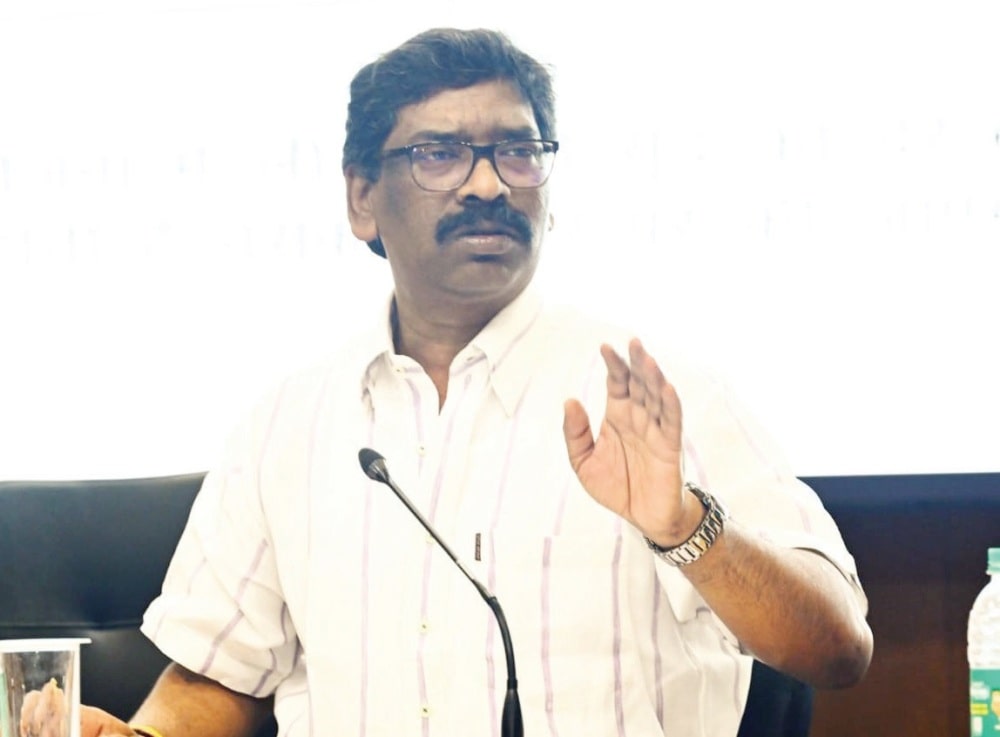 CM Hemant Soren seeks one week’s time from ED in money laundering case linked with land scam