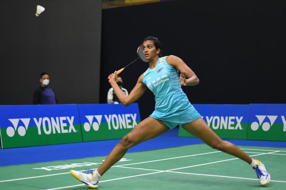 top-seed-pv-sindhu-stays-on-course-saina-bows-out-of-sunrise-india-open-badminton