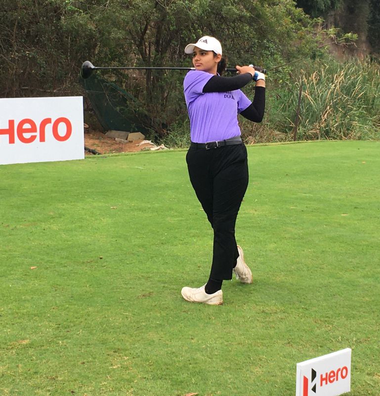 Jahanvi displays steady golf for a big 5-shot win in the 12th leg of Hero WPGT