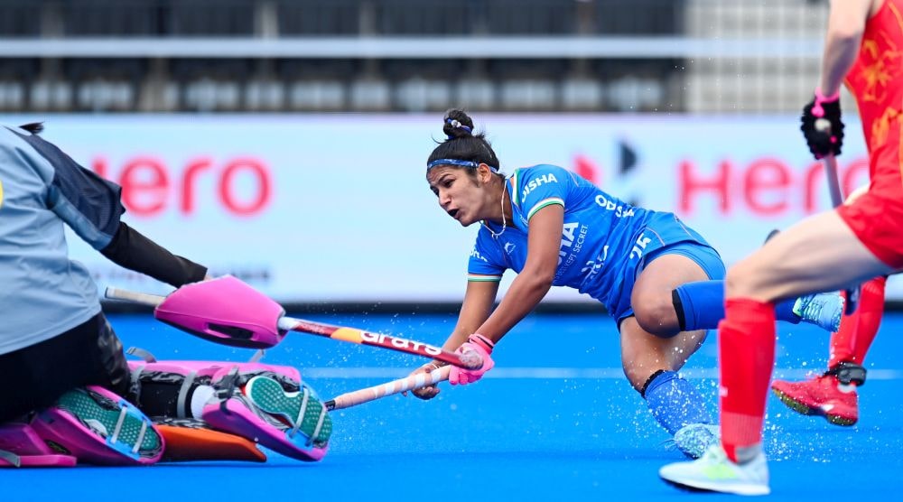 Hockey Women World Cup; Vandana's goal helps India hold China to 1-1 draw