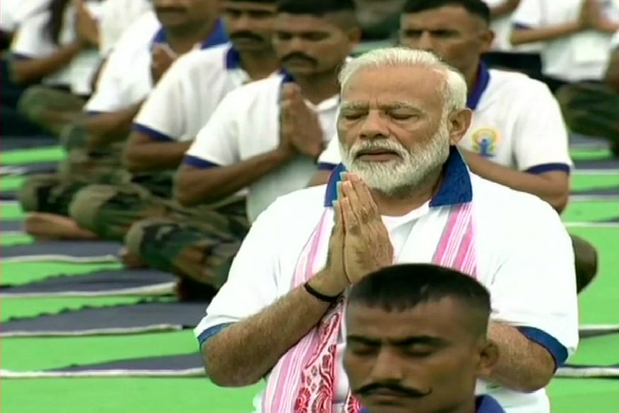 Yoga above religion,faith,thinks PM Modi