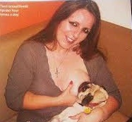 She breastfeeds dog to feel motherly