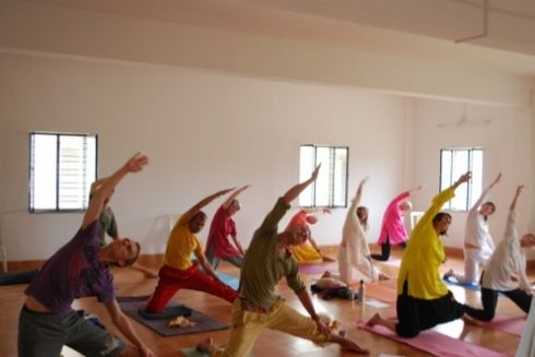 In Jharkhand,Yoga teachers on Cloud 9