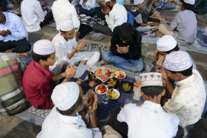 Vrindavan widows break barrier, take part in Iftar party