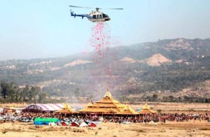 Flying Chopper to shower flowers to mark Sarhul festival in Ranchi