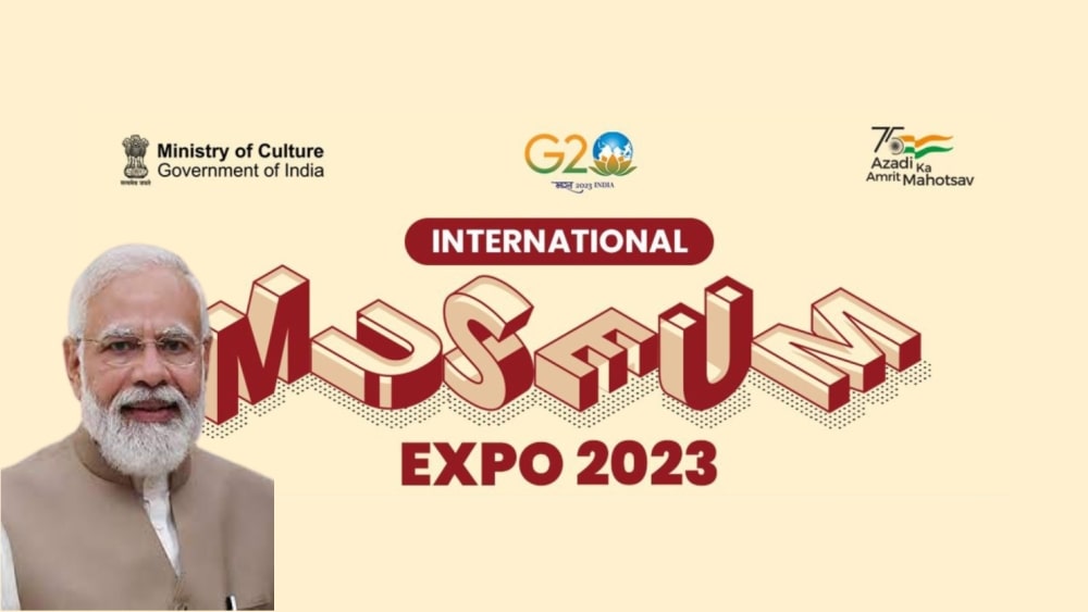 PM inaugurated International Museum Expo 2023 at Pragati Maidan in New Delhi 