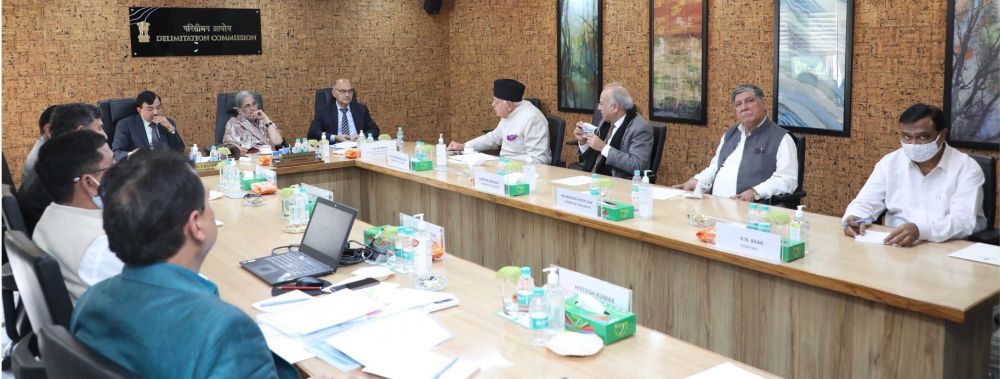 First meeting held for delimitation of J&K assembly constituencies 