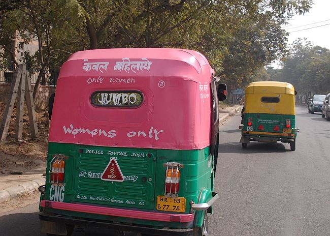 Pink auto rickshaws for women coming soon