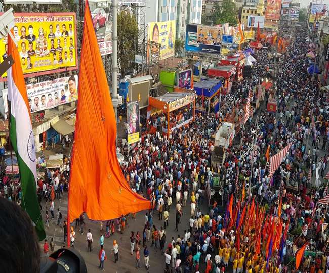 Ramanavami to witness over 200 akharas taking out julus with religious flags and tableaus in Ranchi 