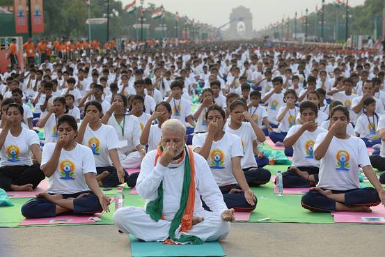 Yoga practices begin to celebrate International Yoga Day 2017 in Jharkhand