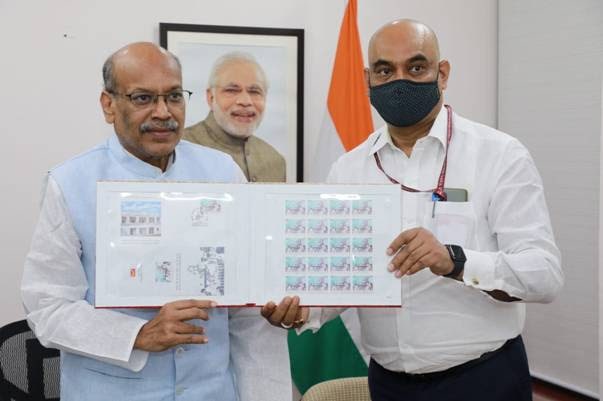 Commemorative Postage Stamp on 100 Years of First Visit of Mahatma Gandhi to Odisha Released