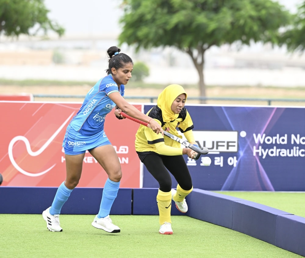 Women’s Asian Hockey 5s World Cup Qualifier; India defeat Malaysia 7-2