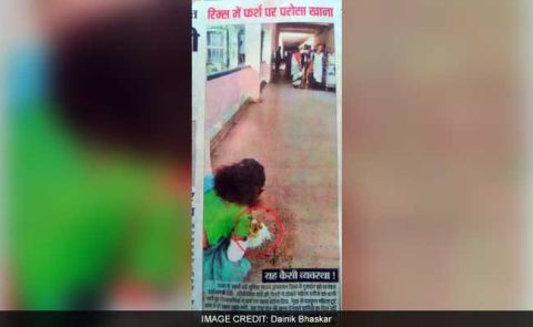Server sacked for serving food to patient on hospital floor in Ranchi