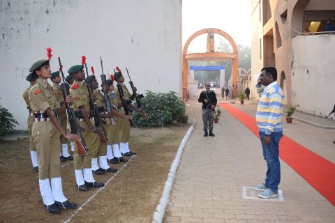 NCC cadets celebrate 68th Foundation Day in Ranchi