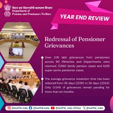 Centre set to launch campaign - Grievance Redressal of Family Pensioners & Super Senior Pensioners