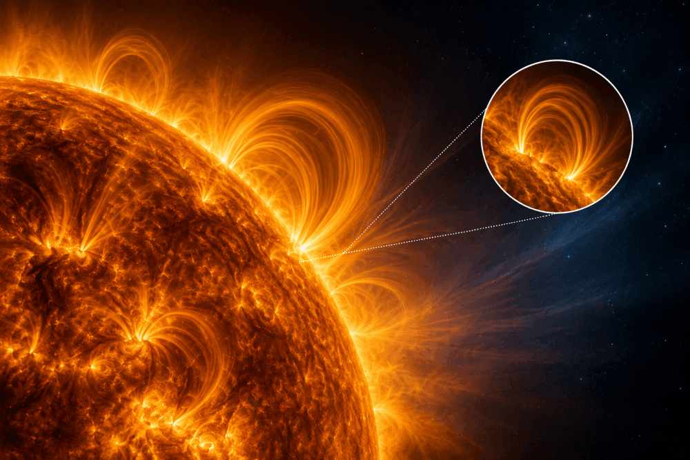 A study by ARIES, Nainital & IIT, Delhi Paves Way For Solving The Mysterious High Temperature of Solar Corona 