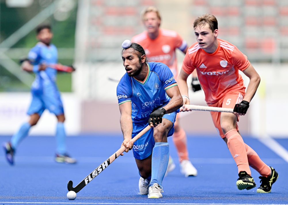 Dominant India stuns Netherlands 4-3 to storm into the semi finals of Jr. Hockey World Cup