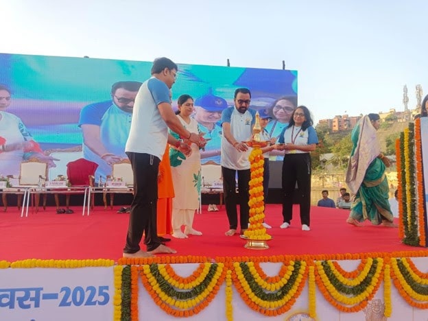 Yoga Sangam Portal Launched; Nashik celebrates Grand Yoga Mahotsav