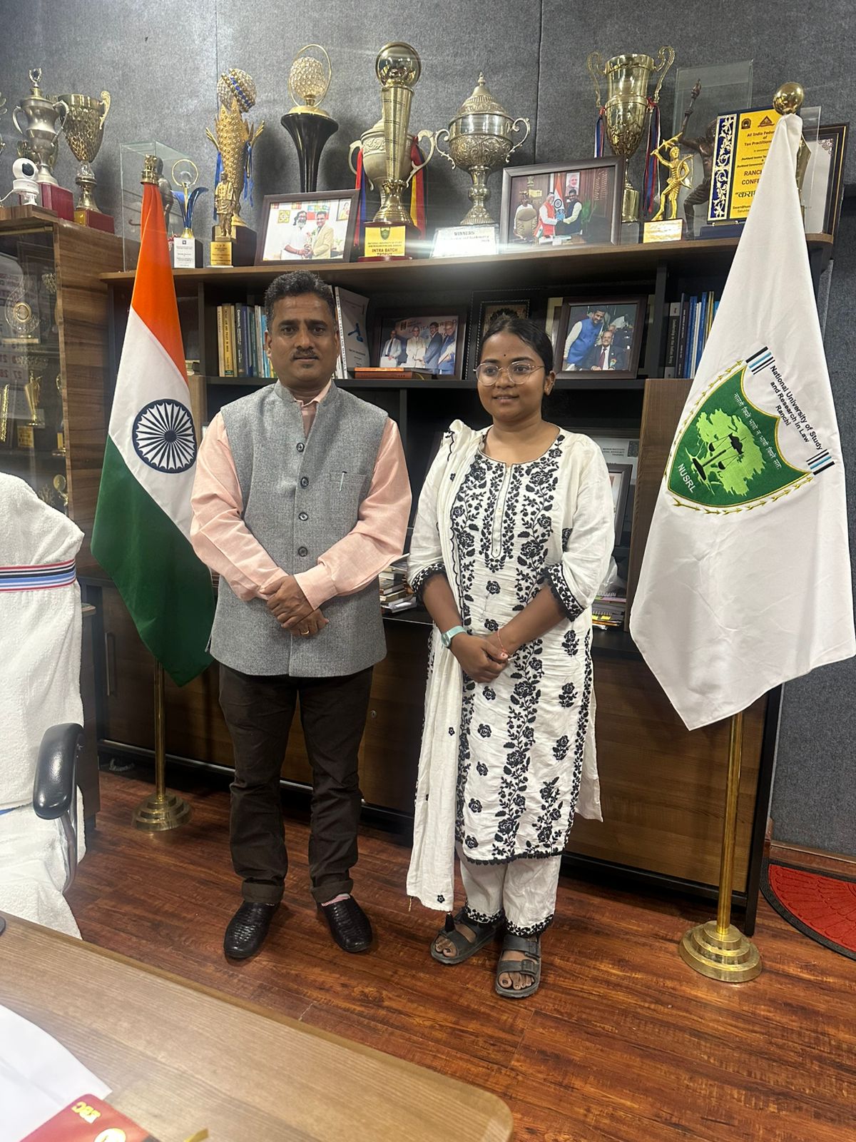 NUSRL, Ranchi Adivasi student Maloti Hambram, represents India at the German-India Summit 2025 in Berlin