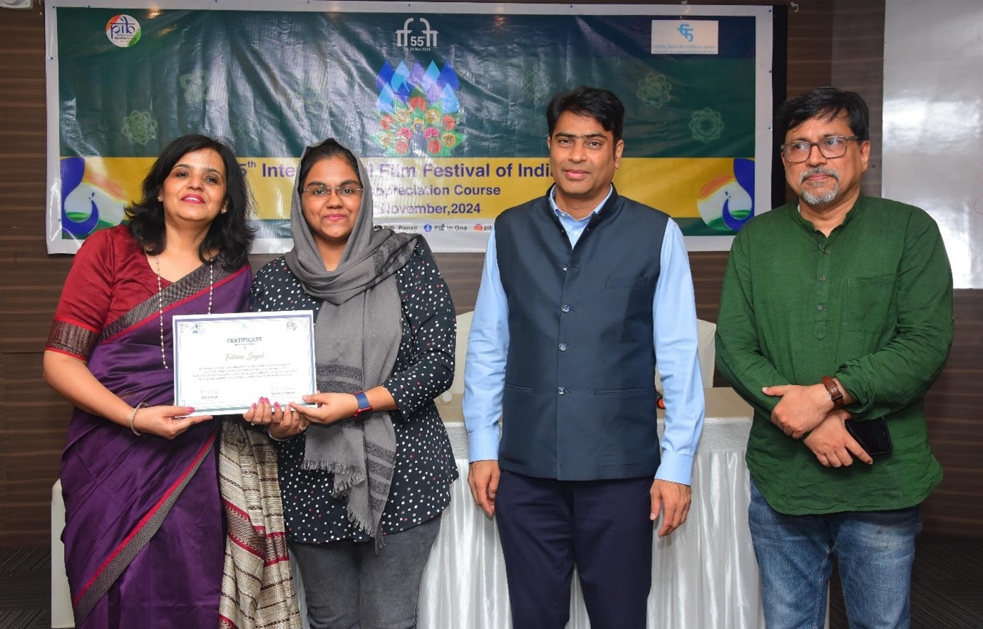 Media delegates gets trained on Film Appreciation at IFFI 2024
