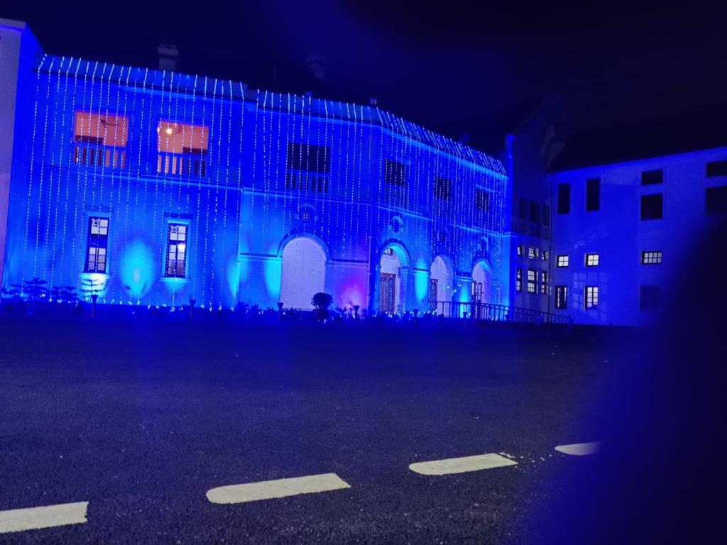 Jharkhand Raj Bhawan Turns Blue to mark World Children’s Day