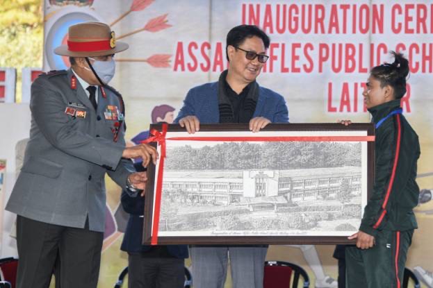 Shillong based Assam Rifles Public School gets first Khelo India Sports Award