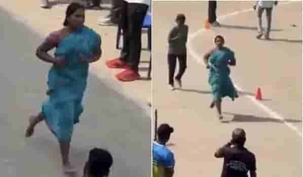 Jharkhand: Saree-clad, Some Barefoot Women, Run to Become Home Guards Without Paying Bribe 