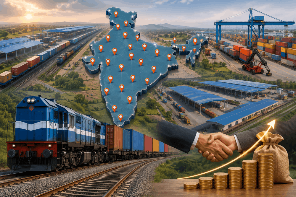 exclusive-railways-gained-rs-10000-crore-private-investment-commissioned-142-cargo-terminals-in-india